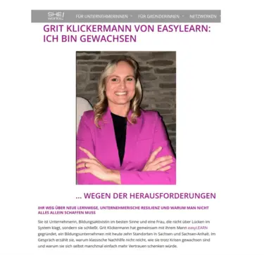 Grit Klickermann Im Interview